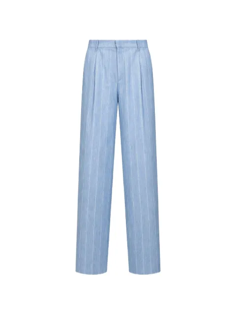 Tagliatore pinstriped pleated trousers