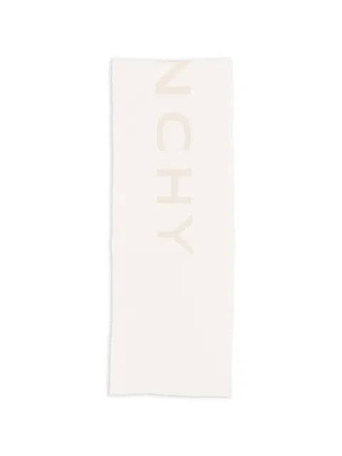Givenchy Pre-Owned monogram intarsia-knit scarf