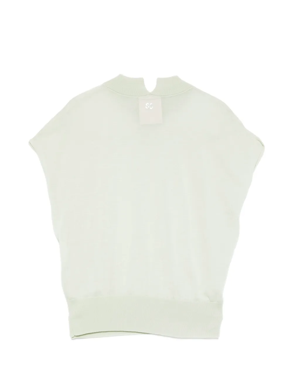 Semicouture Spencer met ronde hals Groen