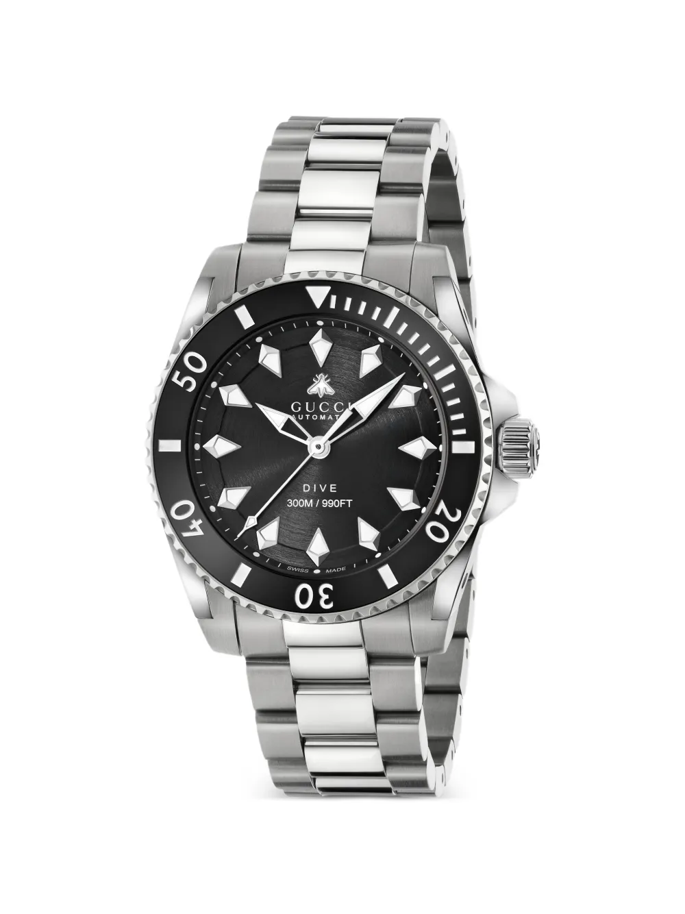 Gucci stainless steel 40mm watch | Black | Image 1