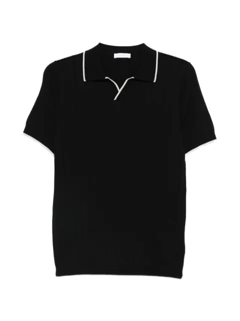 DIKTAT ribbed contrast-tipped T-shirt