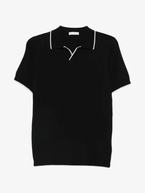 DIKTAT ribbed contrast-tipped T-shirt