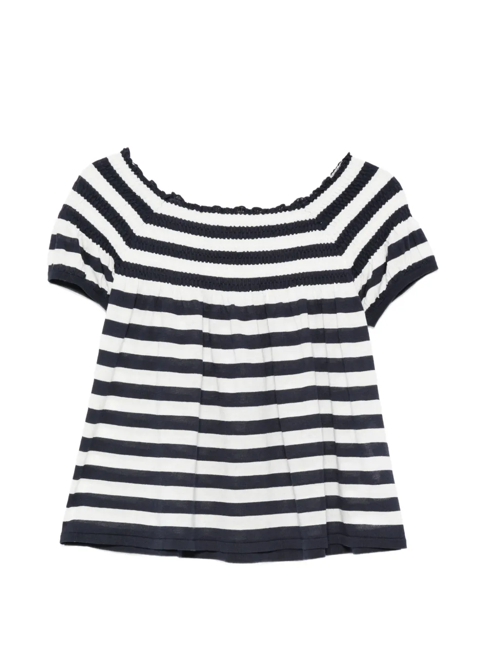 Semicouture striped-pattern T-shirt - Blu