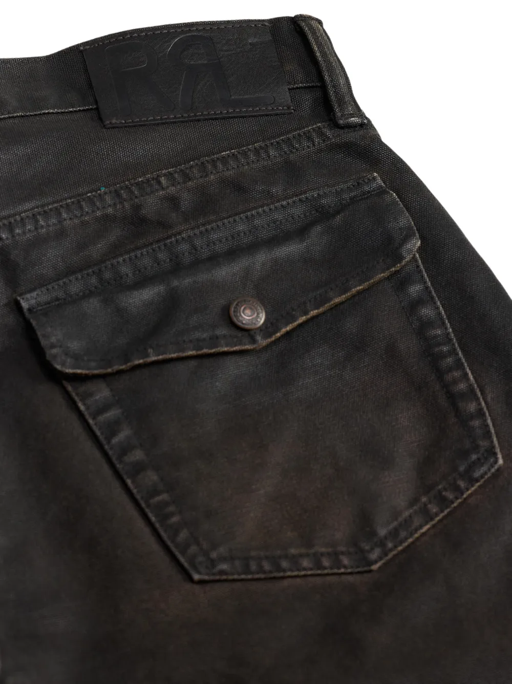 Ralph Lauren RRL Skinny jeans met zak Zwart