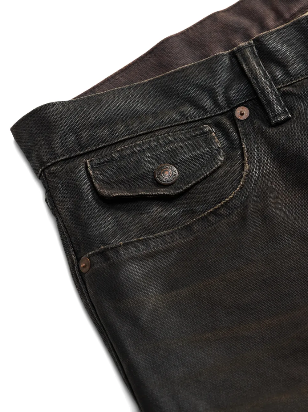 Ralph Lauren RRL Skinny jeans met zak Zwart