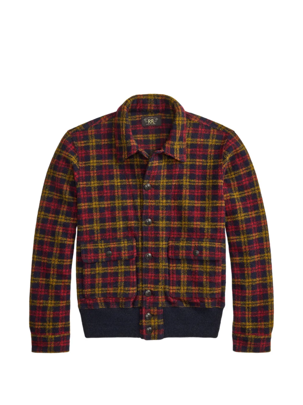 Ralph Lauren RRL Bomber a quadri - Blu