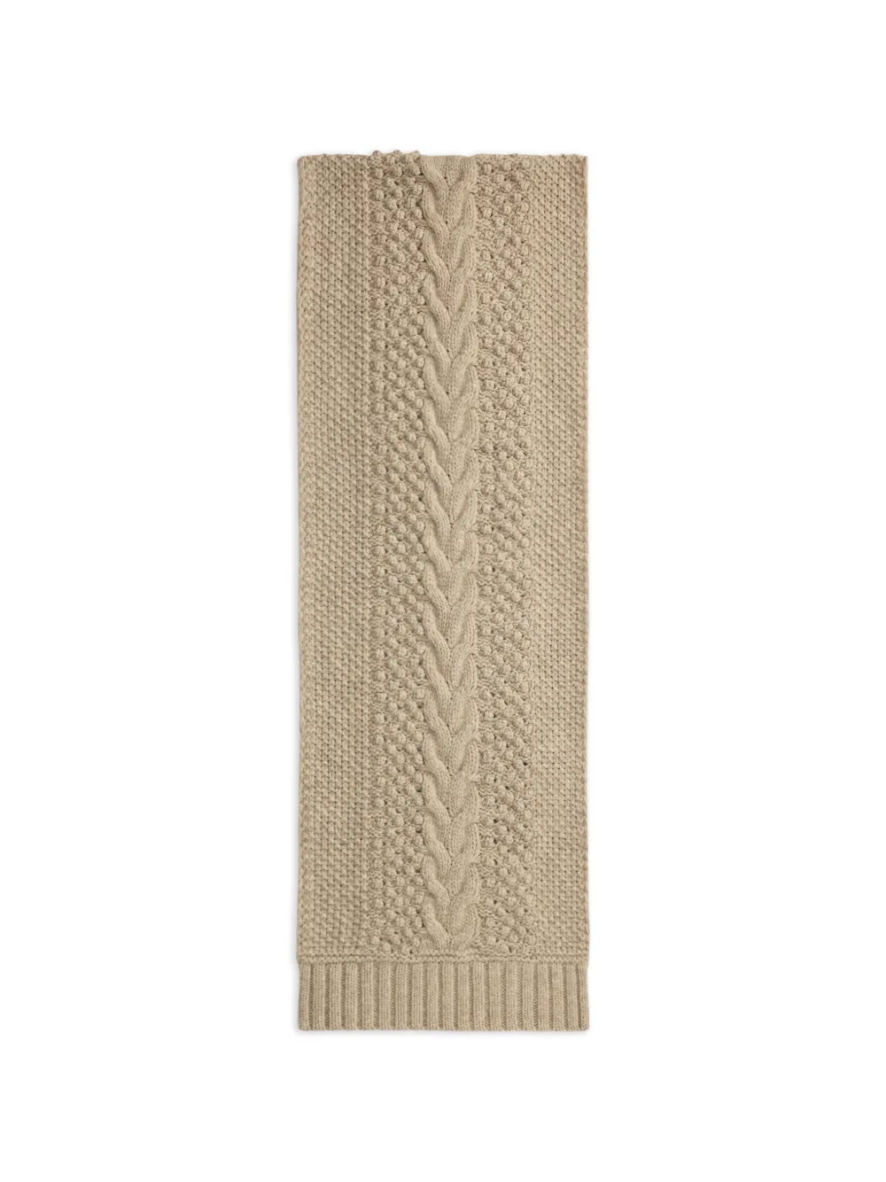 Ralph Lauren RRL cable-knit scarf