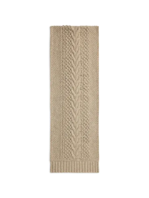Ralph Lauren RRL cable-knit scarf