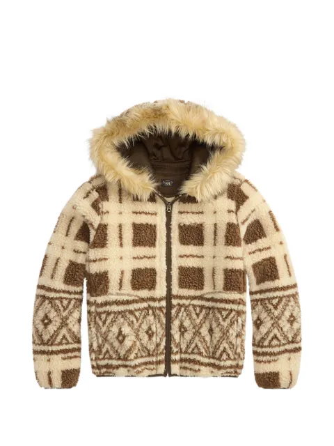 Ralph Lauren RRL faux-fur hooded jacket