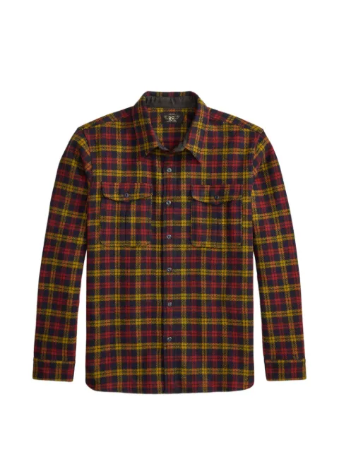 Ralph Lauren RRL camisa con bolsillo y motivo de cuadros