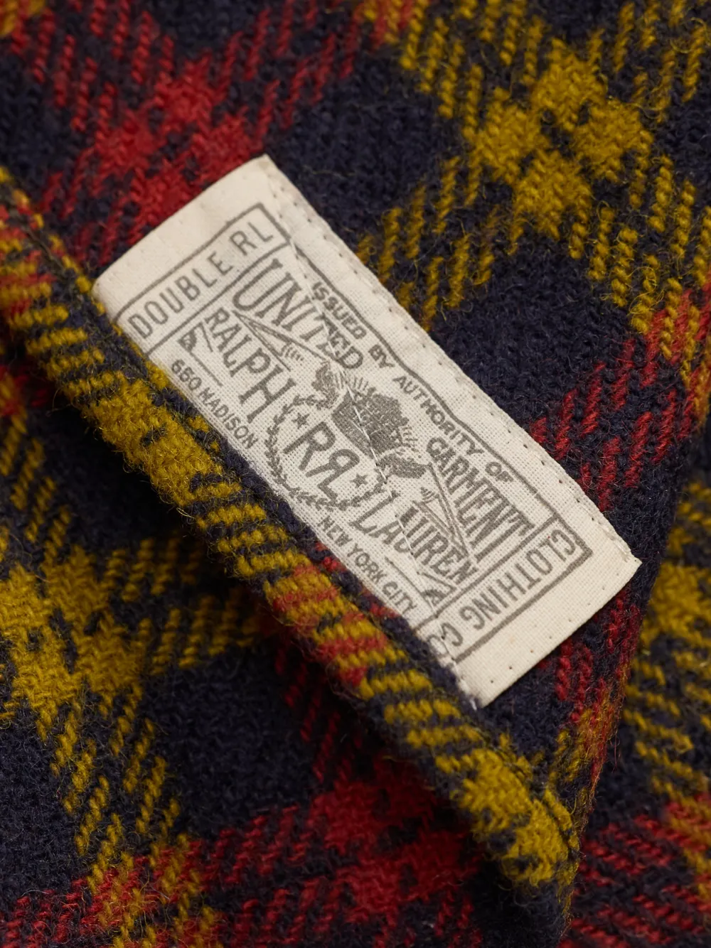 Ralph Lauren RRL Geruit overhemd met borstzak Blauw
