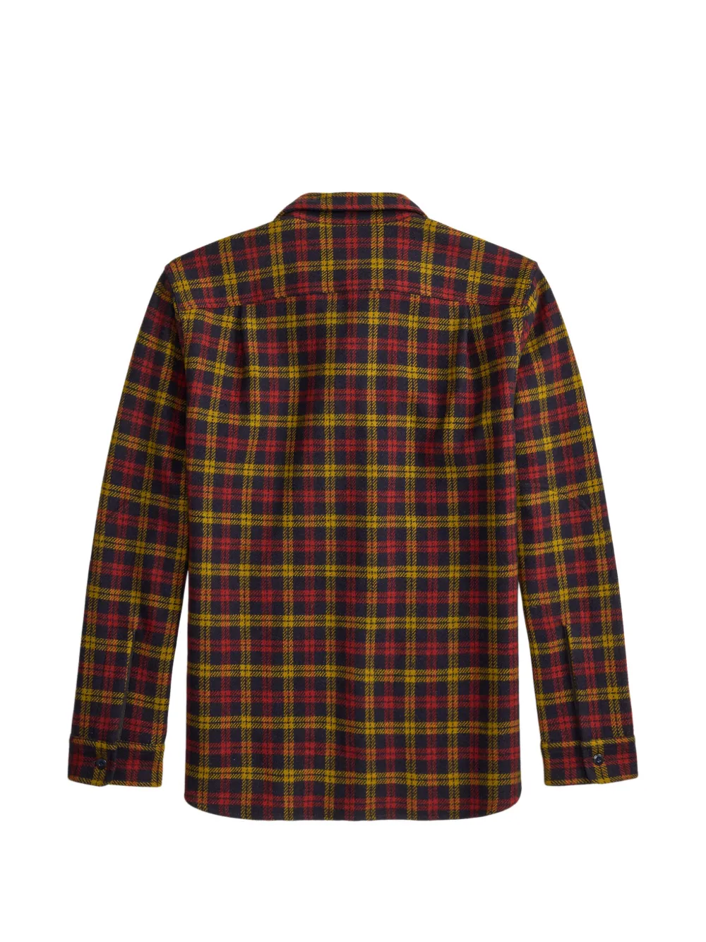 Ralph Lauren RRL Geruit overhemd met borstzak Blauw