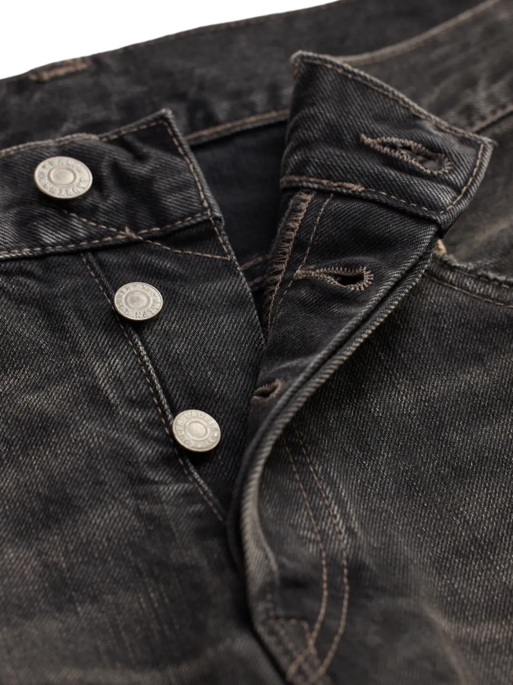 Ralph Lauren RRL Slim-fit jeans verfraaid met studs Grijs