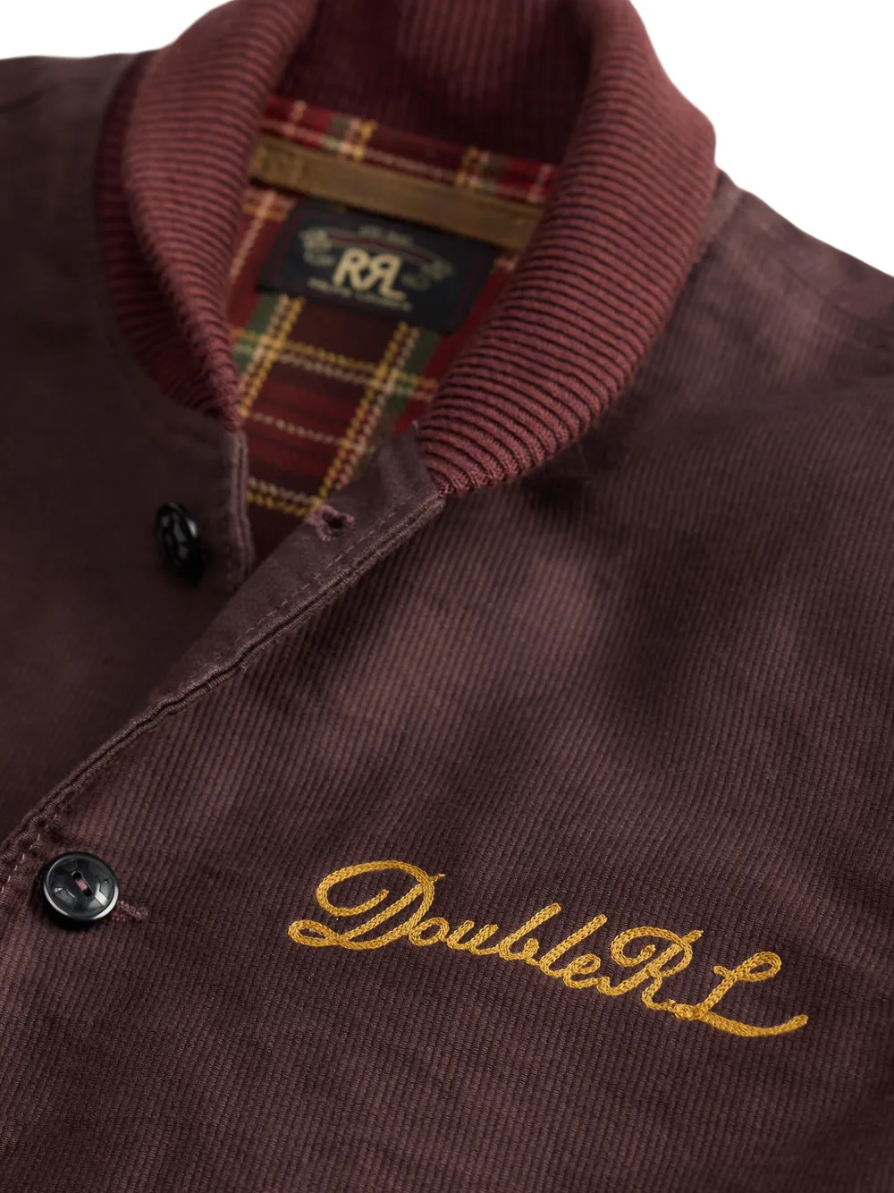 Ralph Lauren RRL Bomberjack met patch Bruin