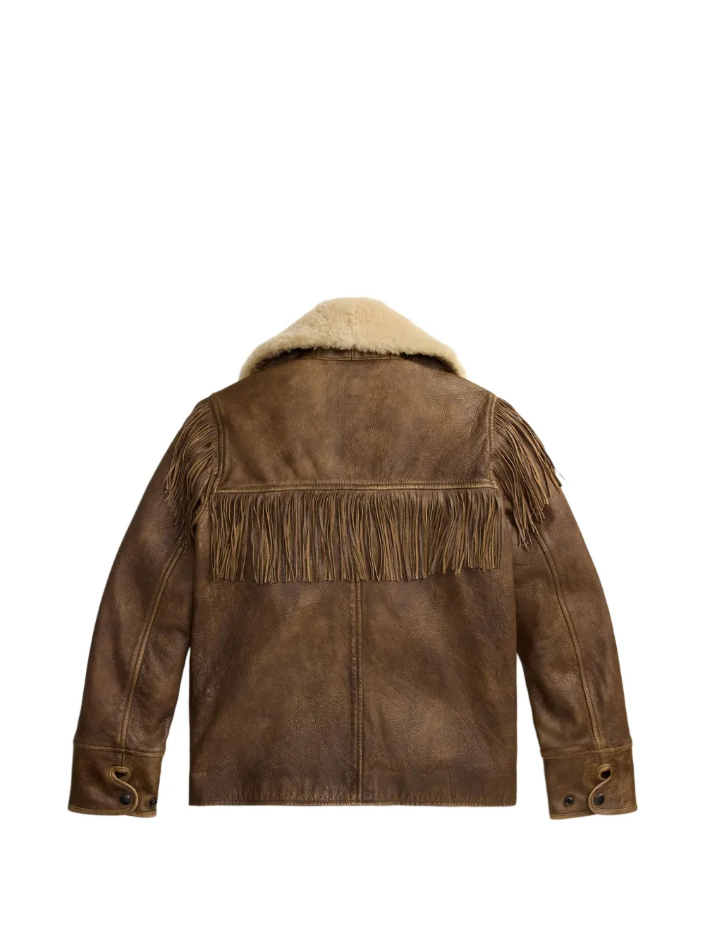 Ralph Lauren RRL Mantel met franje Bruin