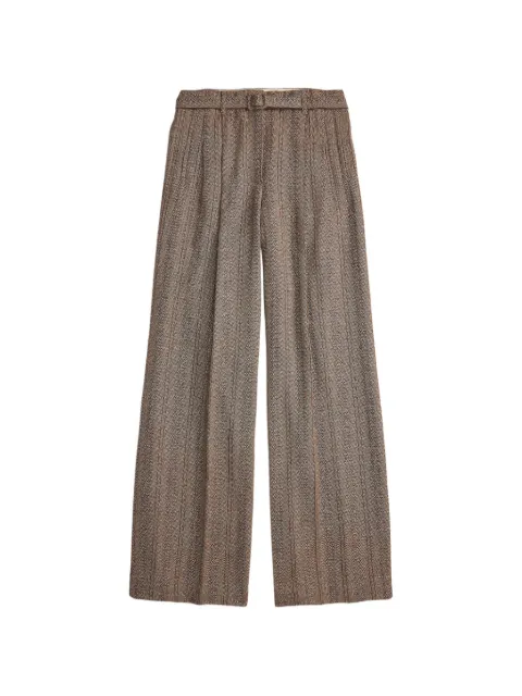Ralph Lauren RRL pantalones con pinzas y motivo de espiga