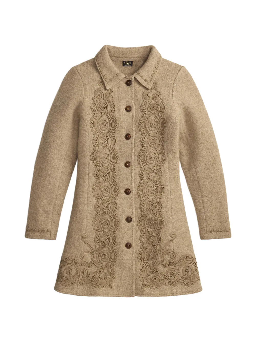 Ralph Lauren RRL button embellished coat - Neutrals