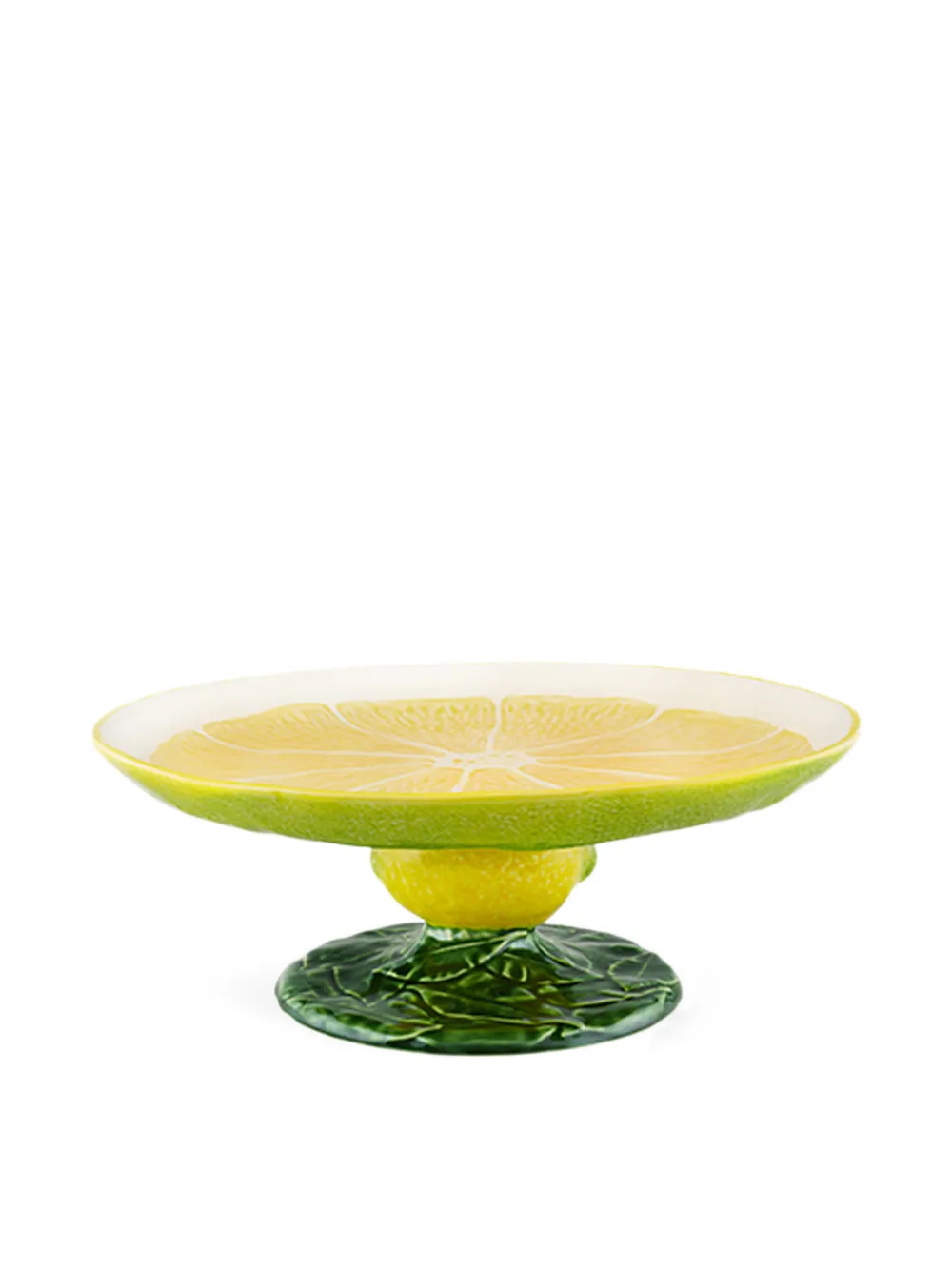 Bordallo Pinheiro Limão cake stand - Verde