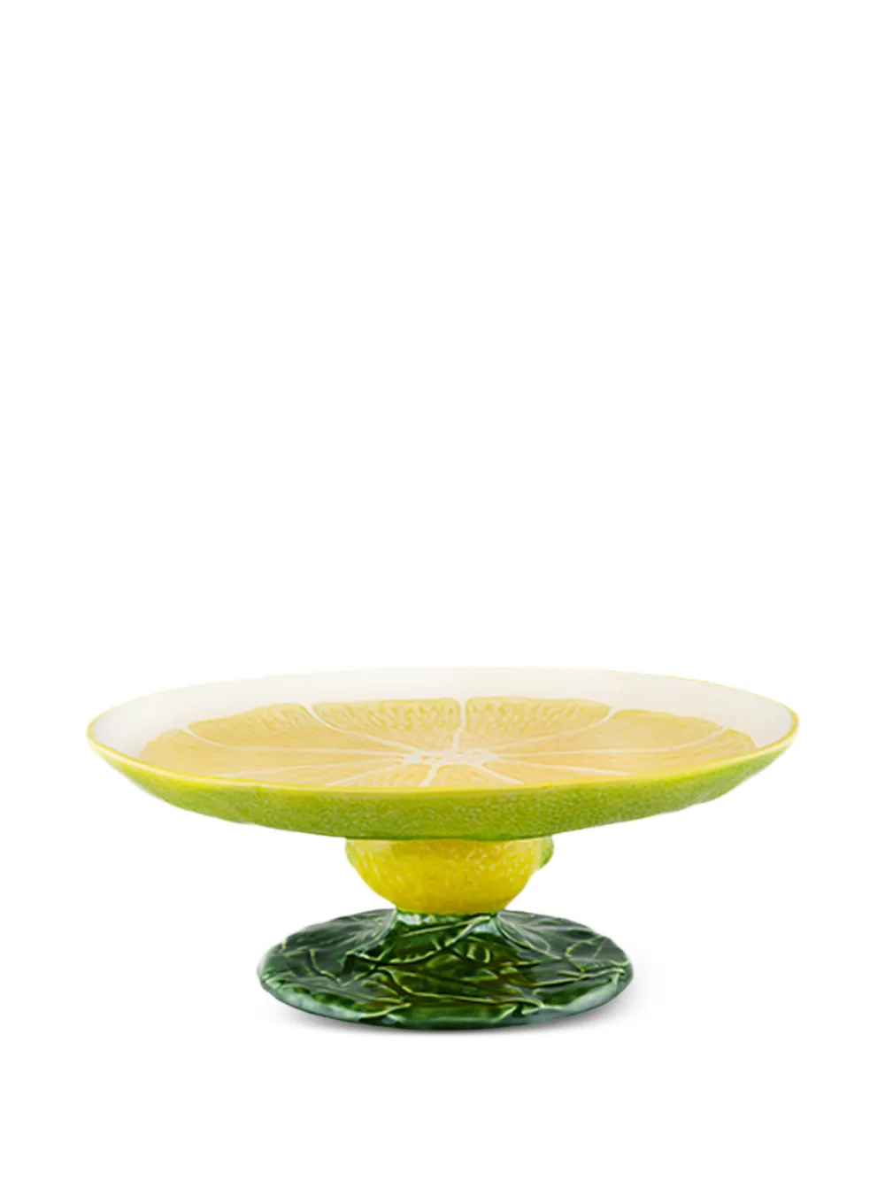 Bordallo Pinheiro Limão cake stand - Verde