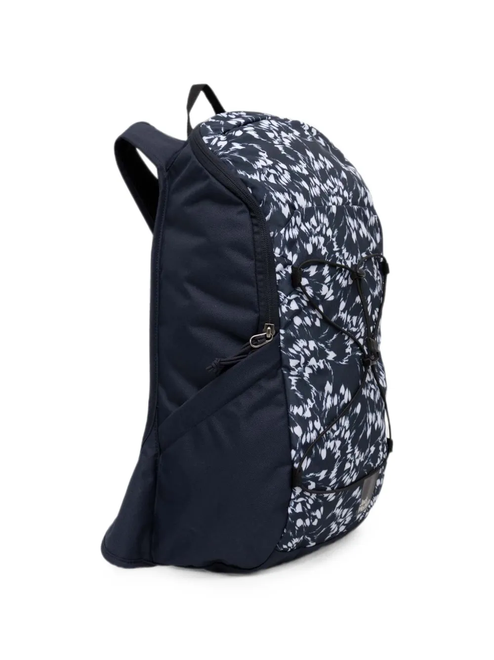 JACK WOLFSKIN Rugzak met bungee-koord en abstracte print Blauw