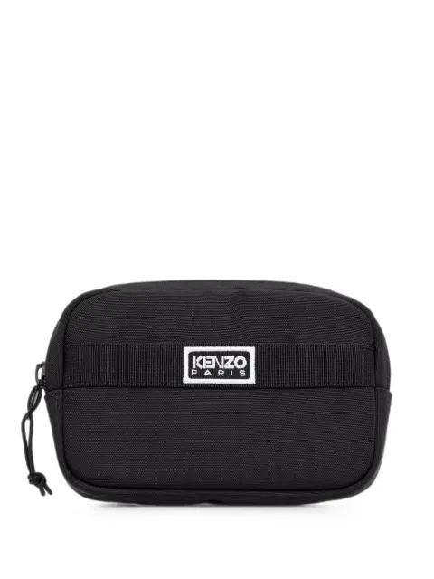 Kenzo logo-patch belt bag
