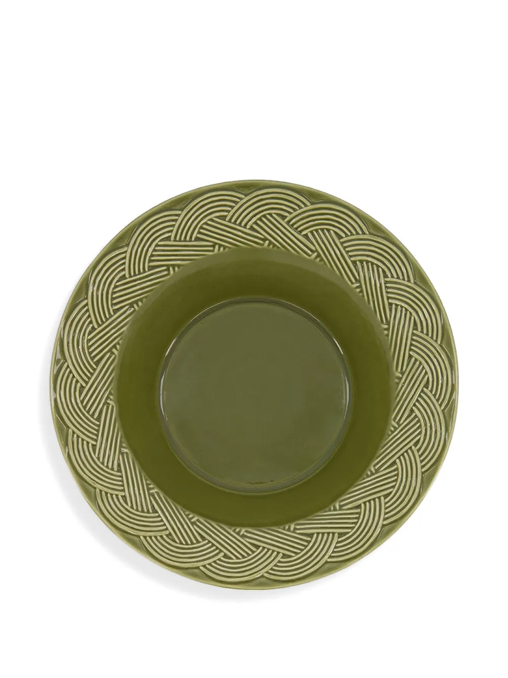HOUSE OF CAPRICORN ceramic soup plate - Grün