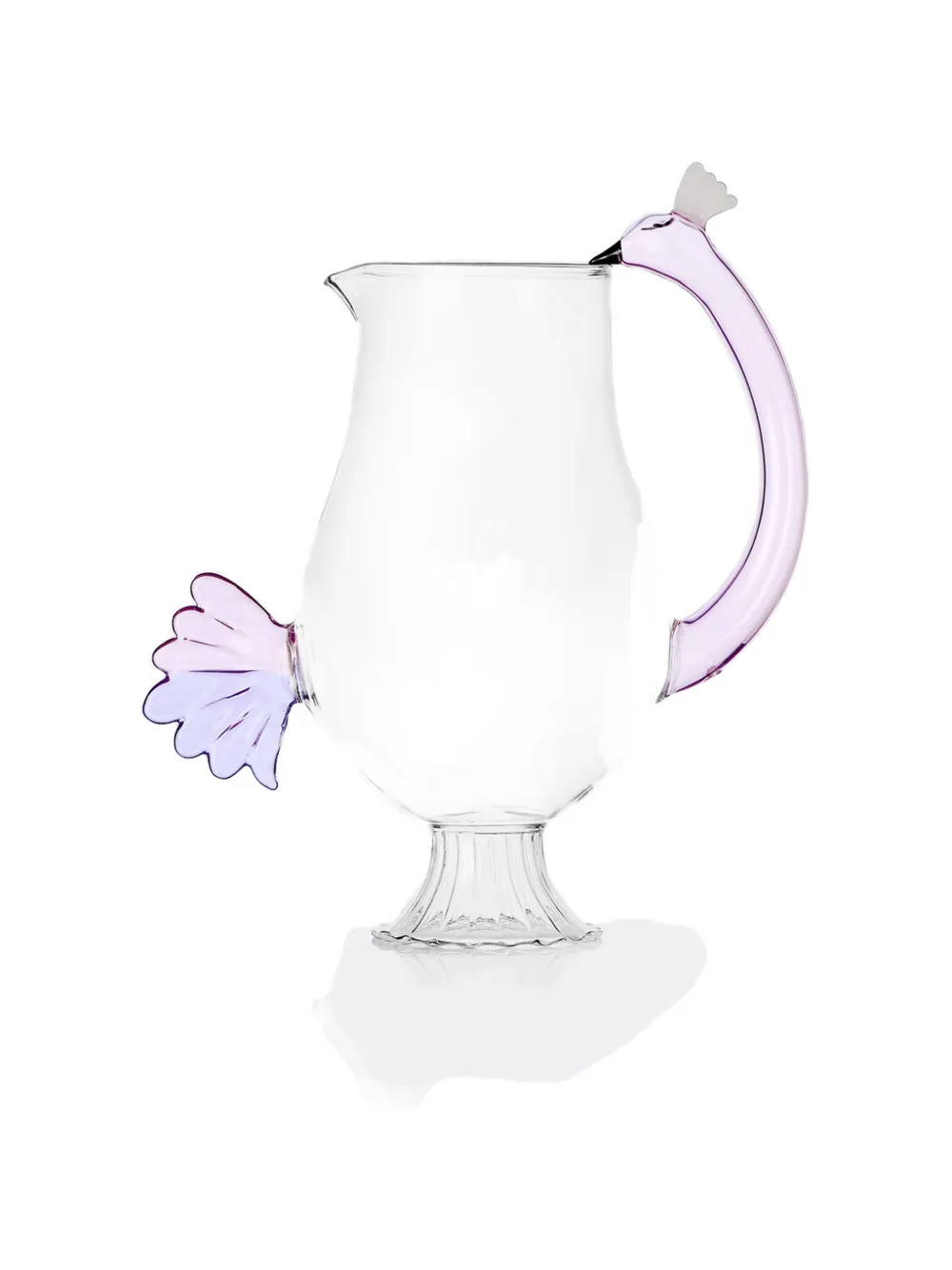 Ichendorf Milano Flamingo embelished-handle jug - Rosa
