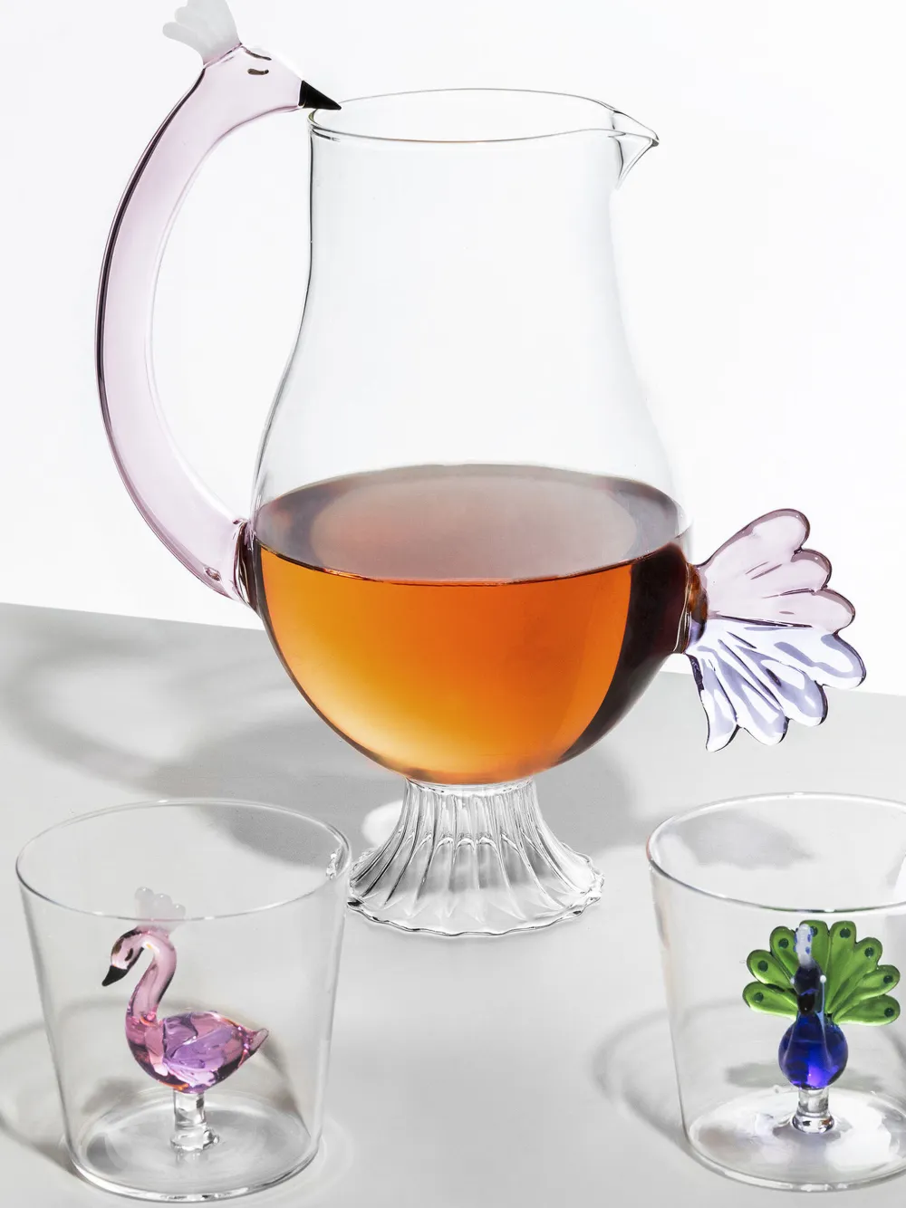  Ichendorf Milano Flamingo Embelished-handle Jug - Pink 