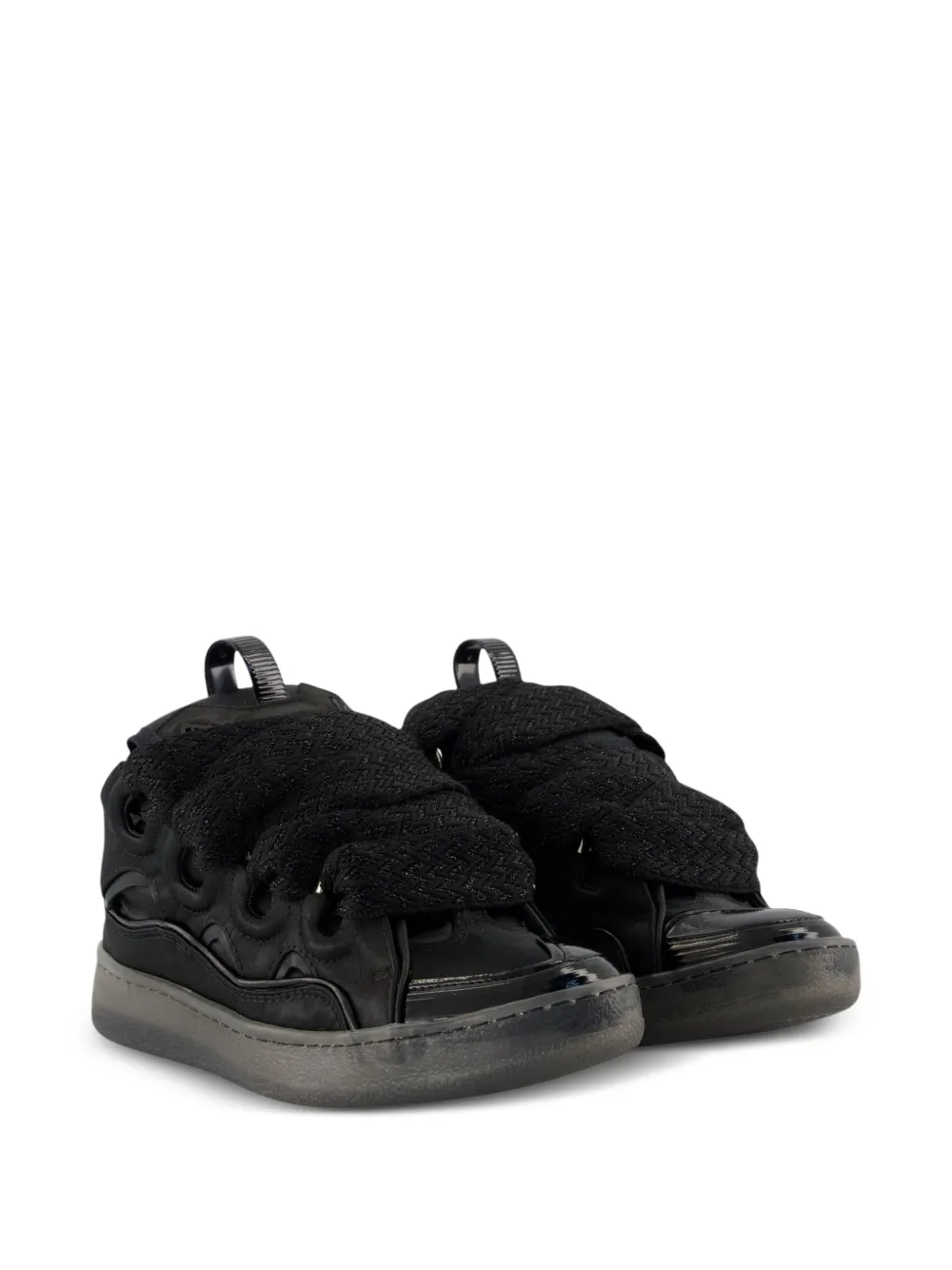  Lanvin Curb Sneakers - Black 