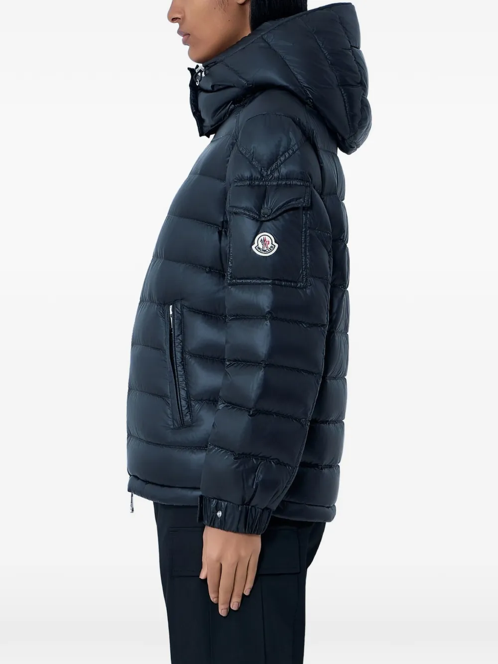 Moncler Gewatteerd donsjack Zwart