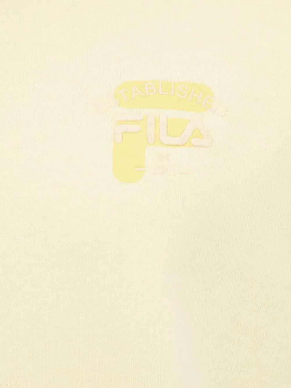 Fila Sweater met logo Geel