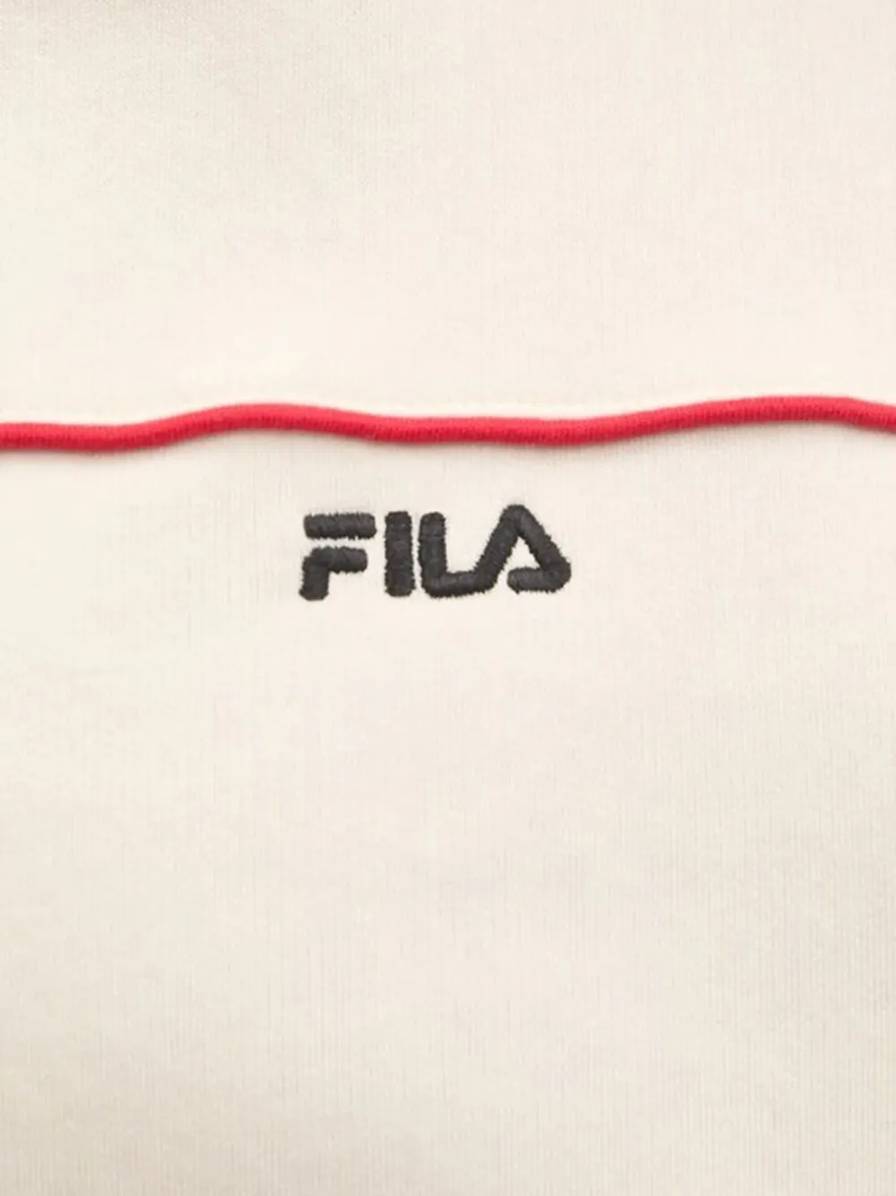 Fila Hoodie met geborduurd logo Beige