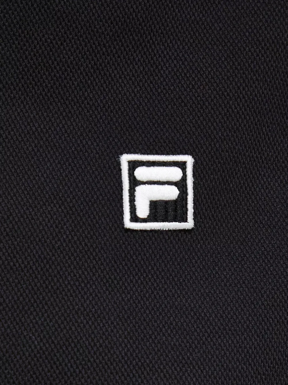 Fila Hoodie met logopatch Zwart