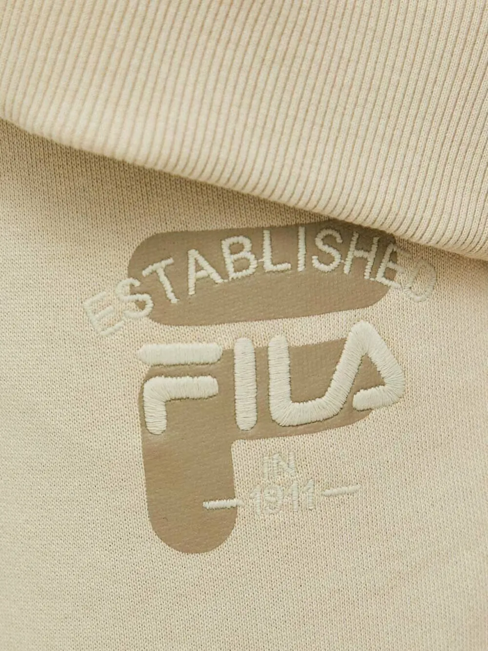 Fila Trainingsbroek met elastische taille Beige