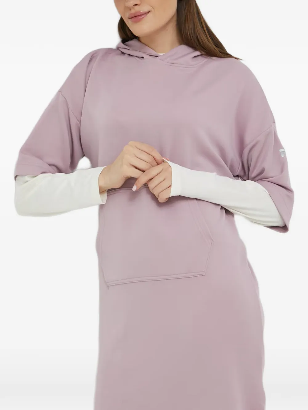 Fila Boxy-fit Dress In Purple