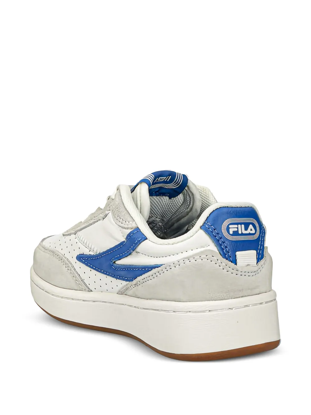 Fila Kids Sevaro S sneakers met geperforeerd logo Wit