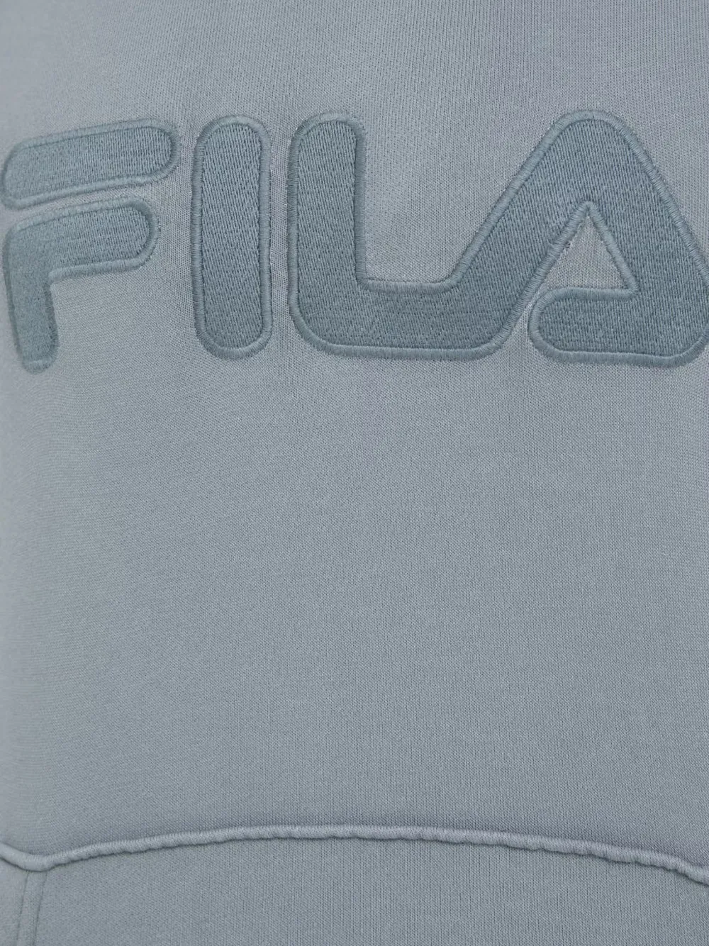 Fila Hoodie met geborduurd logo Grijs