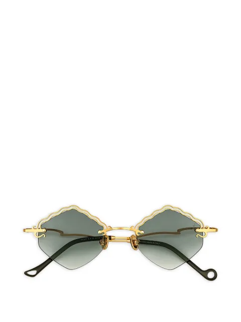 Eyepetizer Seine scalloped-edges sunglasses