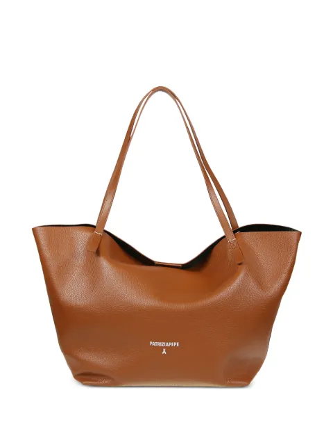 Patrizia Pepe tote Never Complete de piel 