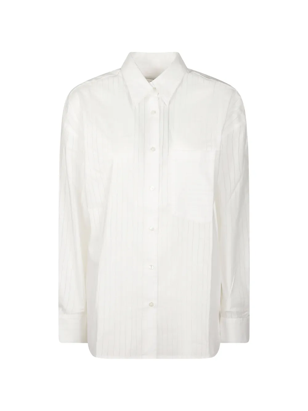 IRO chest-pocket long-sleeve shirt - Bianco