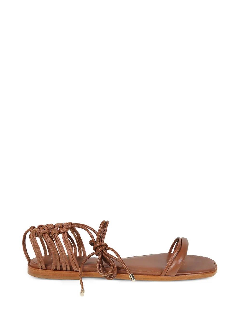 Patrizia Pepe Square Essential Fly sandalen Bruin
