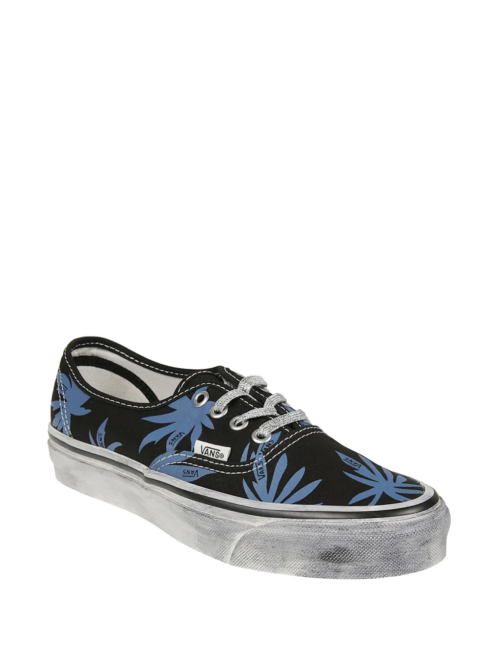 Vans Premium Authentic sneakers met print Zwart