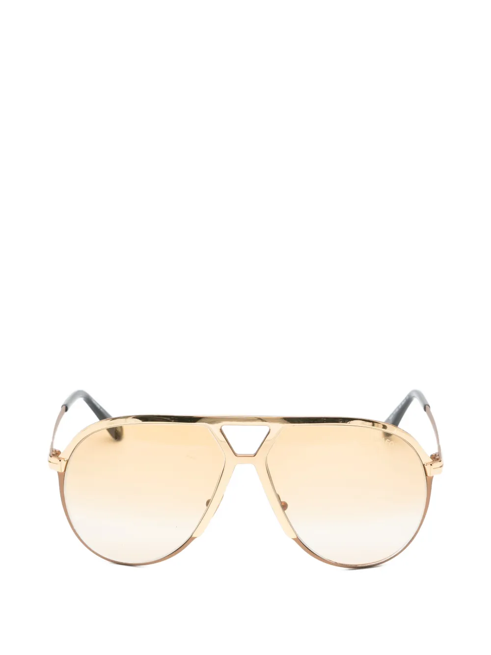 Tom Ford Pre-Owned Xavier pilot-frame sunglasses - Oro