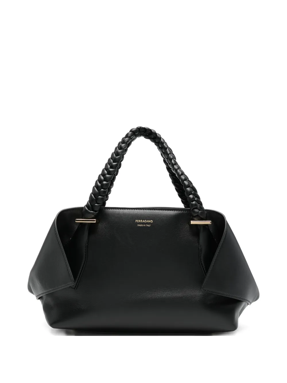 Ferragamo Pre-Owned small Scarf tote bag - Nero