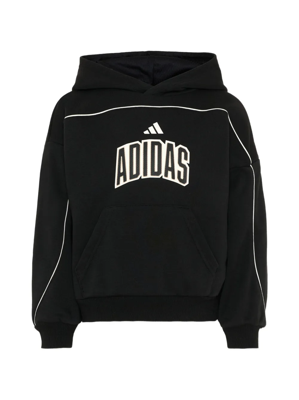 adidas Kids Stadium Lettering graphic hoodie - Black