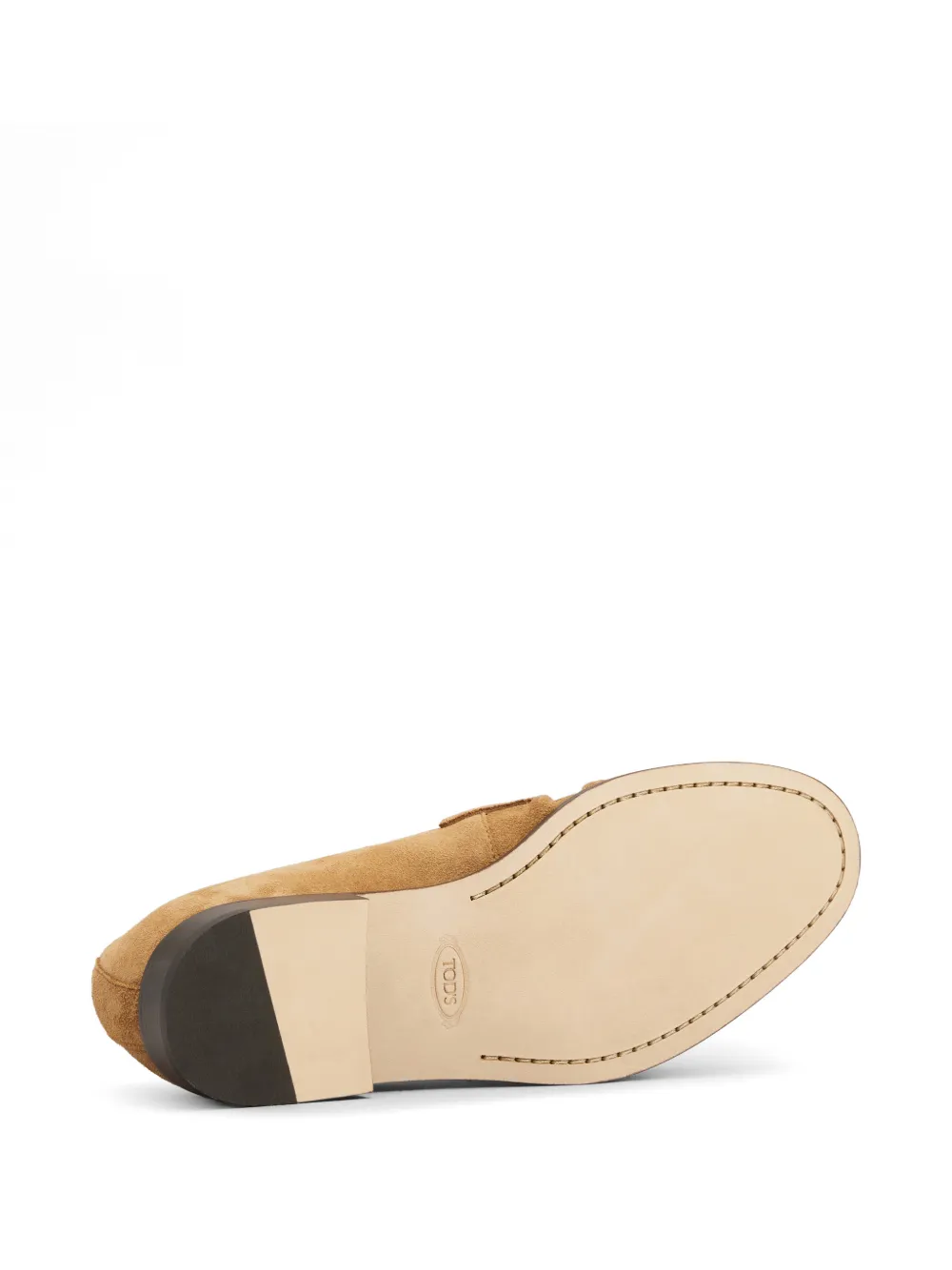 Tod's Loafers met logopatch Beige