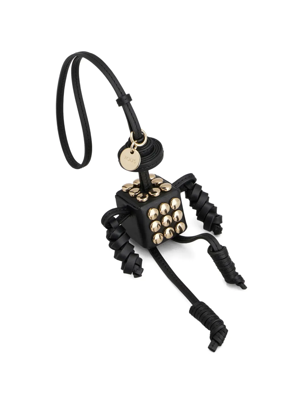  Tod's Robot Charm Chain - Black 