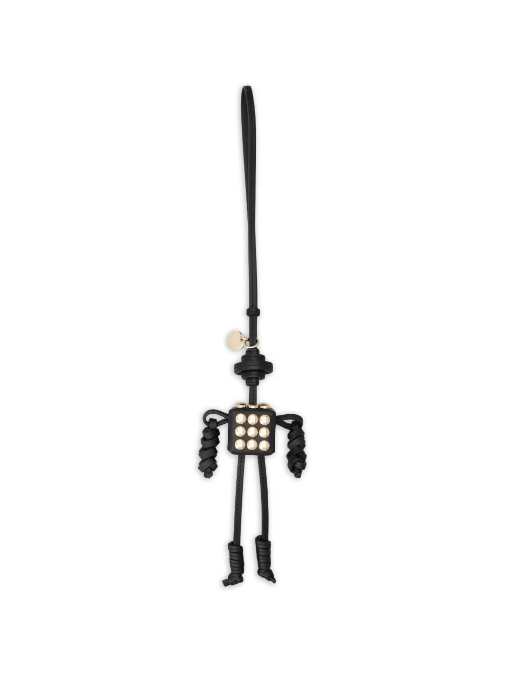 Tod's robot charm chain - Schwarz