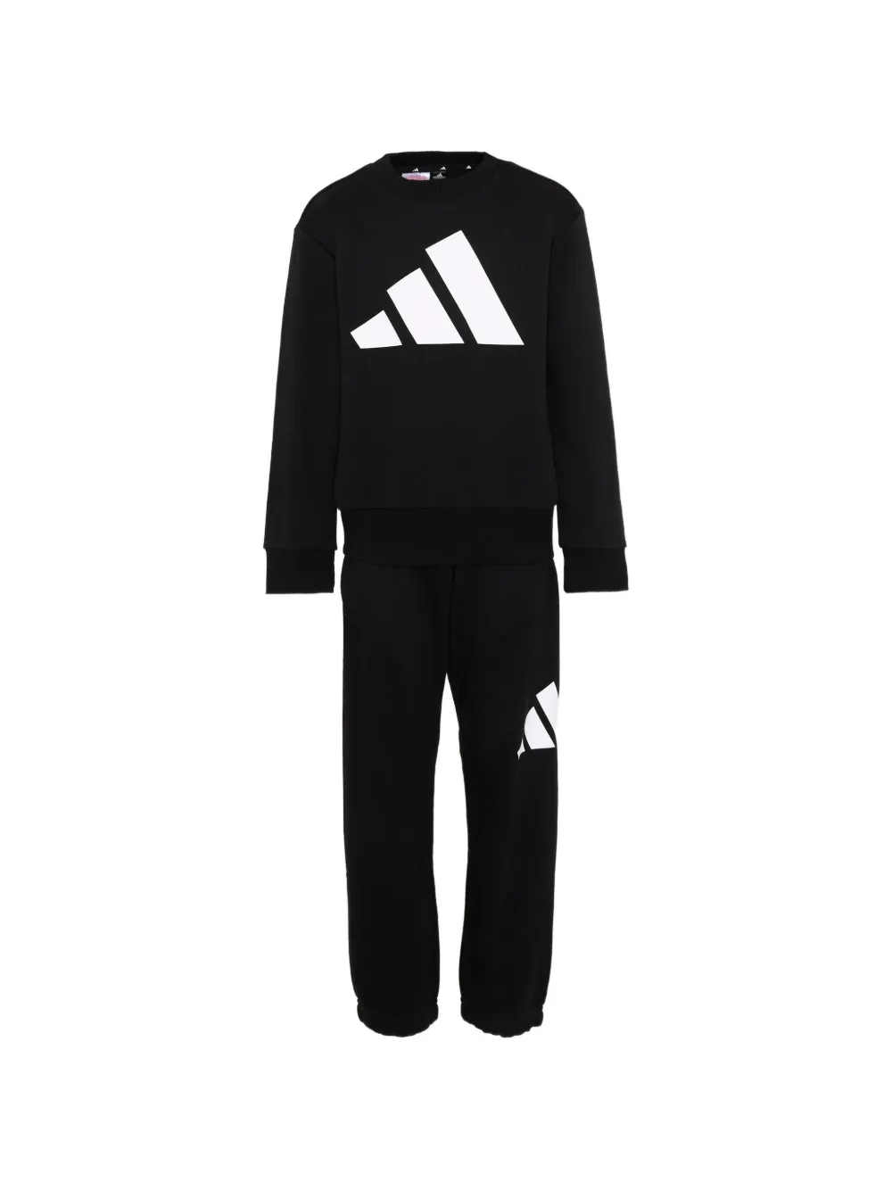 adidas Kids logo tracksuit (ste of two) - Nero
