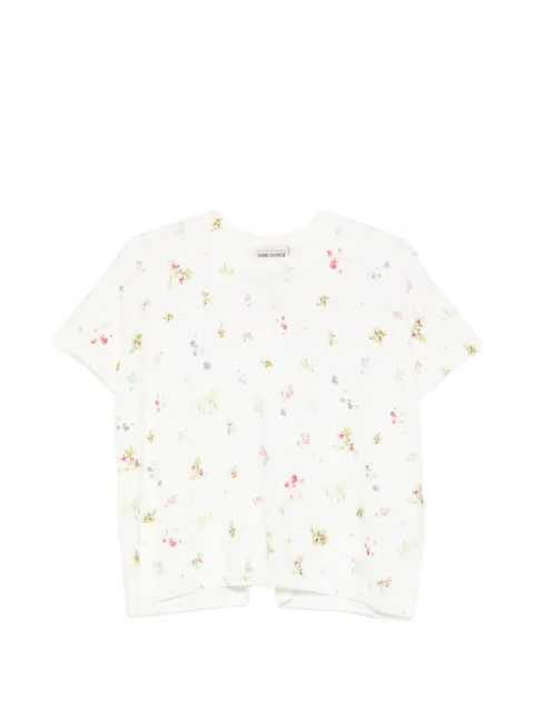 Semicouture floral-print T-shirt